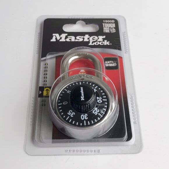 Master Lock 1500D Combination Lock NWT - Picture 12 of 13